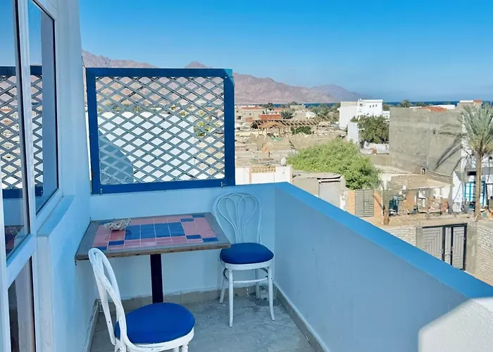 Bright Panoramic Rooftop At World Apartment Dahab